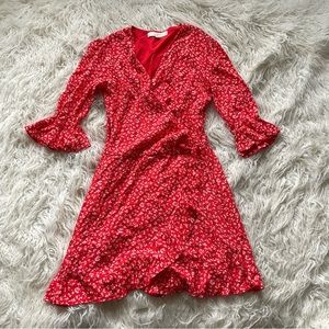 Loft‎ Floral Wrap Romper